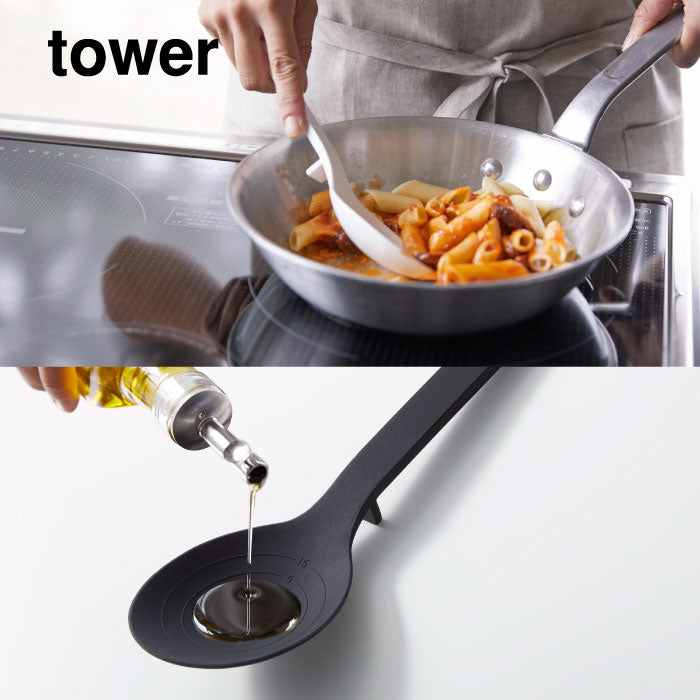 山崎実業 シリコン調理スプーン タワー レギュラーサイズ