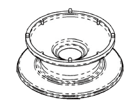 内ぶた取付パッキン